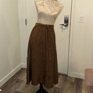 Cheetah Print Midi Skirt | Women’s Medium | NWNT